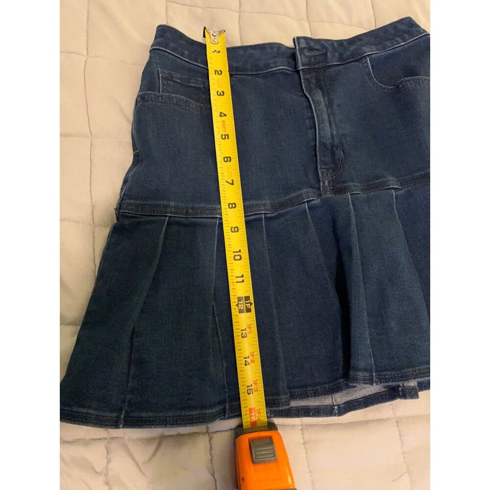 HOLLISTER Women’s Pleated Y2K Micro Mini Skirt Size 27 Preppy Bratz - Picture 10 of 12